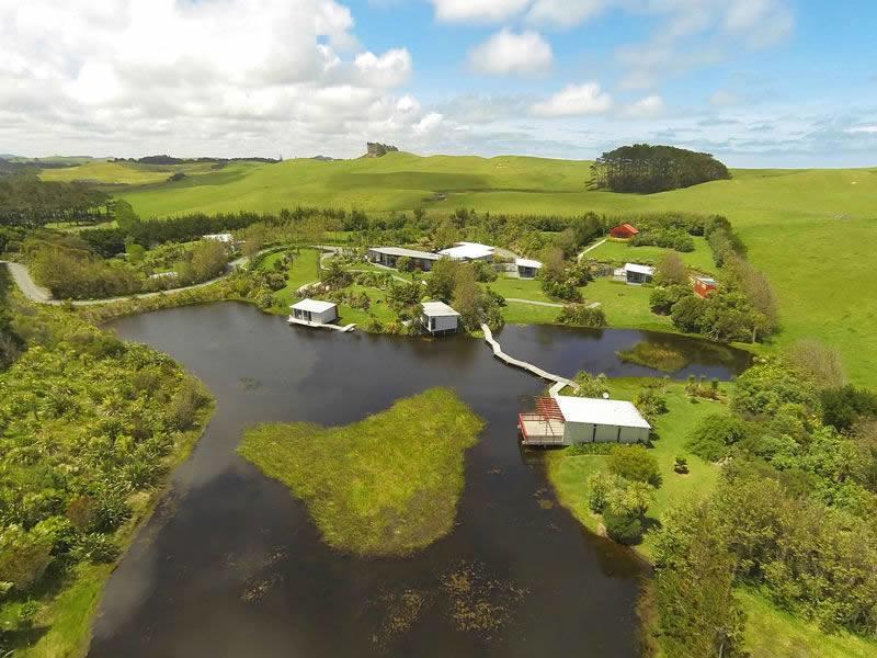 The Lakes - Kai Iwi Lakes Exclusive Retreat Kaihu Kültér fotó